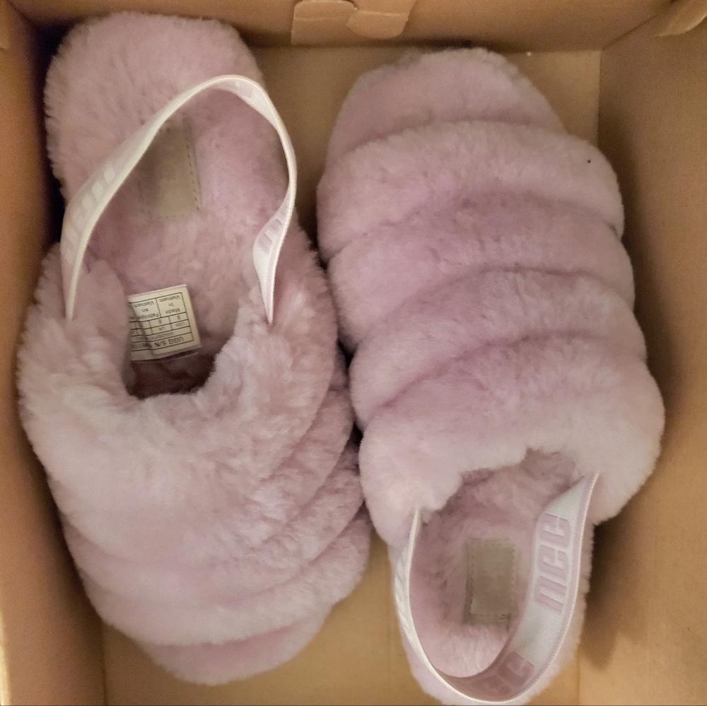 UGG W/Fluffy Yeah slide